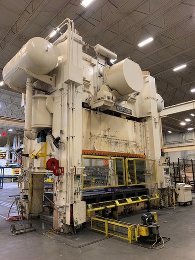 1600 ton Verson 180"x96" SSDC Stamping Press