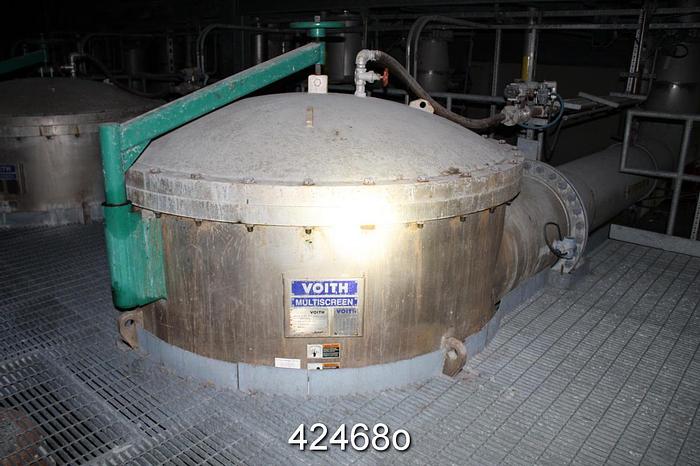 Used Voith MSS 15/15-FR Pressure Screen, Stai #42468