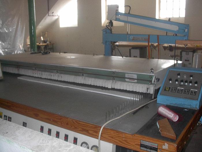 Gebraucht Dämpf- u. Zuschneidemaschine STIPAC Mod. D 105 - 220 cm