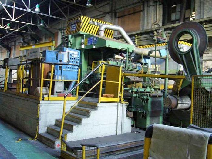 Used 210 MM X 480 MM X 720 MM 2-HI/4-HI REVERSING MILL (USED)