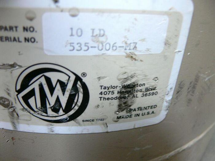 Used Taylor Wharton 10 LD 10 Liter Liquid Nitrogen Cryogenic Storage Dewar 10LD