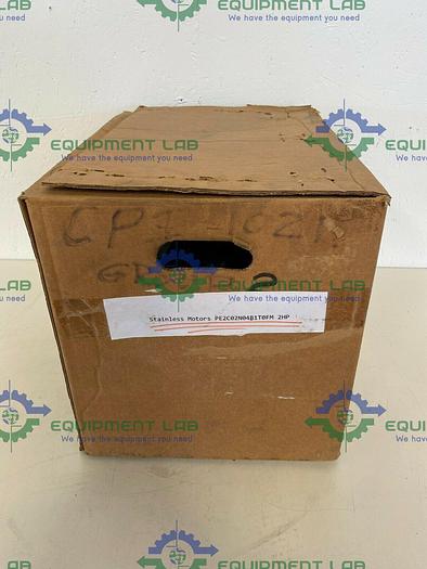 Used Stainless Motors PE2C02N04B1TOFM Stainless Steel 2 HP Washdown Duty Motor
