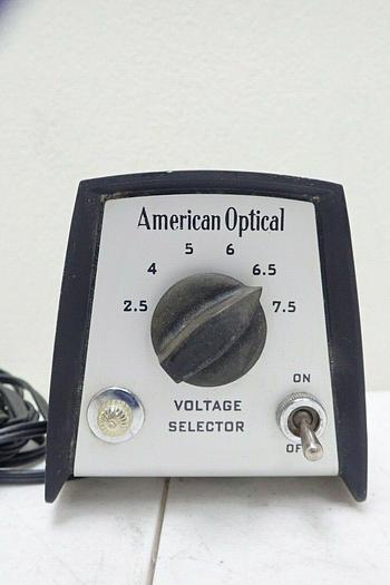 Used American Optical Model 350 Adjustable Voltage Selector