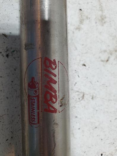 Used BIMBA 0912-DX Pneumatic Cylinder 21" (H1)