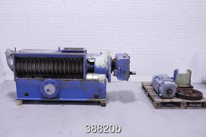 Used Bauer Model 585 Twin Screw Press #38820