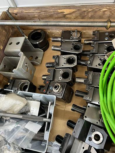 Used INDEX C 42 - TWIN SPINDLE - 3 TURRET CNC LATHE C axis Y axis