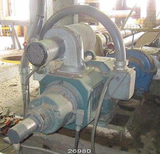 Used Jagenberg VARI-DUR Vari Dur Winder 24"X100" Drums, 20 Shear Cut Slitters, 84" Rewind, Shaftless Dc Independent Drum Drives, Mill Backstand. #26980
