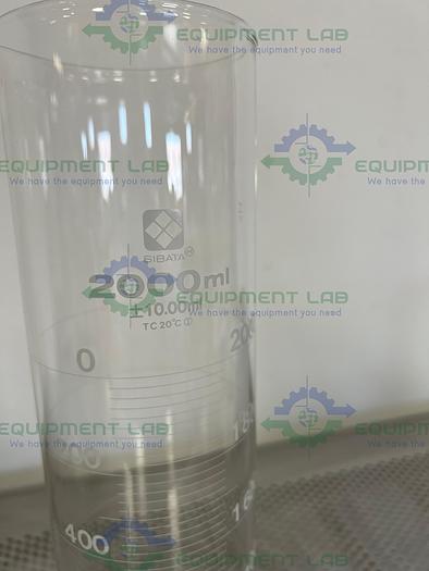 Sibata  Class A Graduated Cylinder 2000 mL
