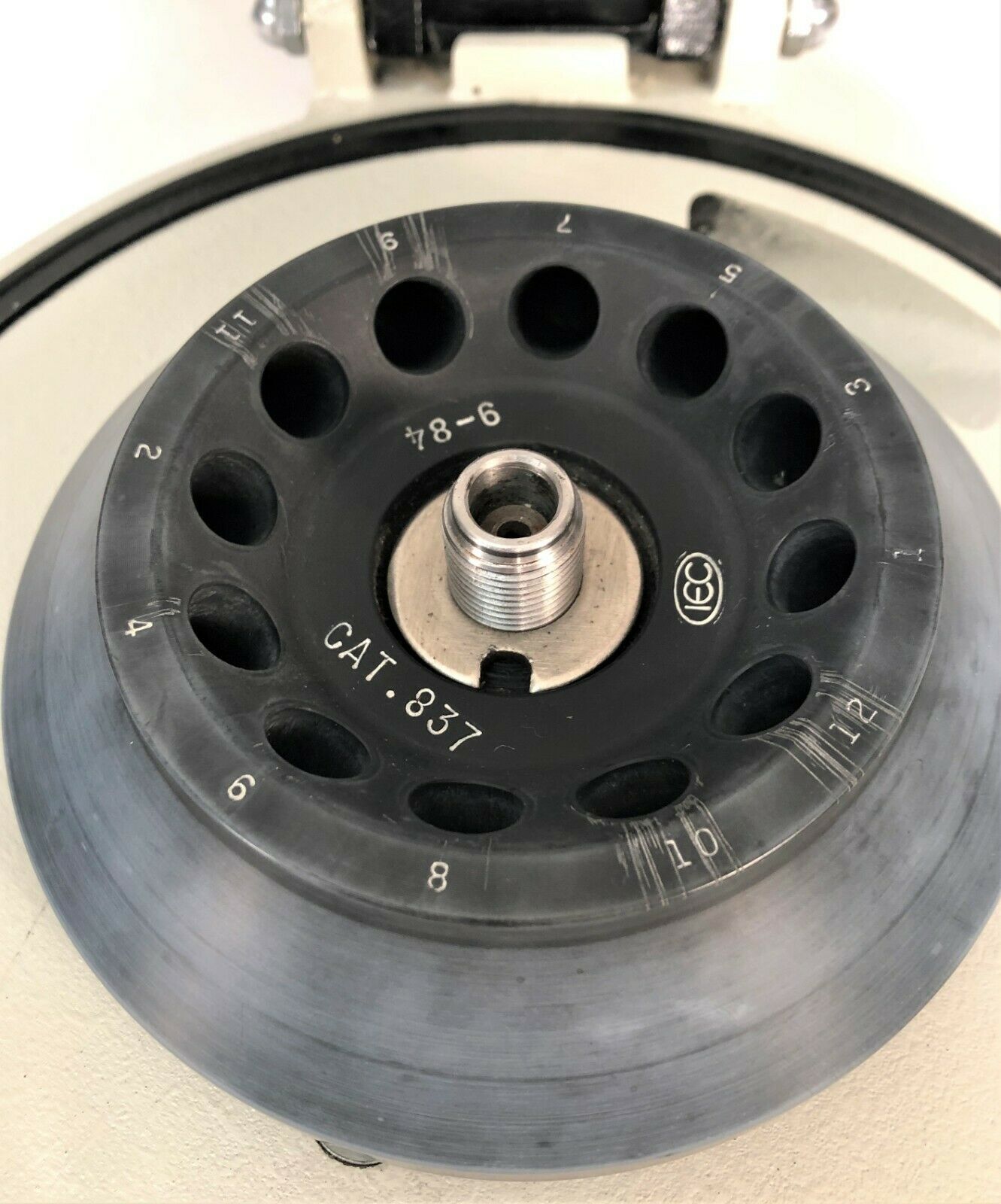 Used IEC Micro-MB Microcentrifuge with IEC 837 Rotor (12 x 1.5 - 2mL)