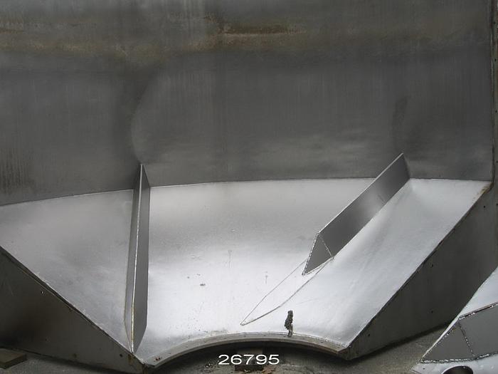 Used Voith Morden 54/43 HOAGV Pulper, 17.5 Feet Diameter (2000 Cubic Feet) All 316L Stainless Steel Tub. Voith Gv-15 Gear Drive With 400 Hp Motor. 200 Rpm Hog Style Stainless Steel Rotor. Extraction Plate Has 0.75" Diameter Holes. New In 1989. #26795