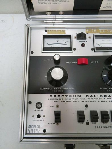 Used Sadelco 260-B Spectrum Calibrator Continuous VHF Reference Signal Source