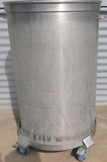 Used Tank, 65 Gallon, 304 S/st, 23" X 36", OT/FB #S743603