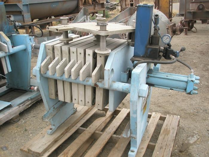 Used Filter, P&F, 18" X 18", PPL, (7) Plates, Shriver, #C735822