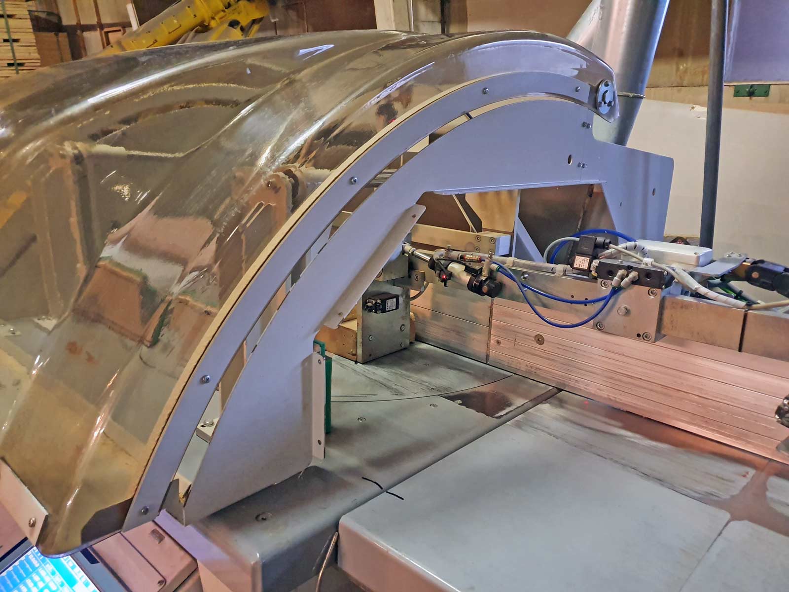 Used 2007 STROMAB Italy STROMAB CT 600 optimizing crosscut saw for...