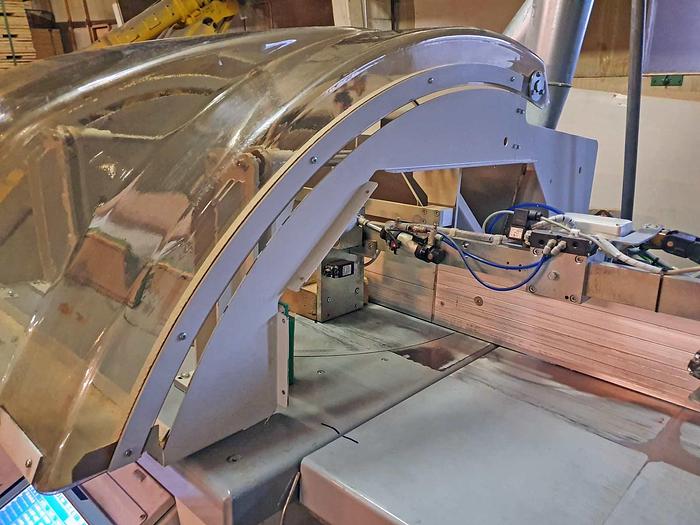 Used 2007 STROMAB Italy STROMAB CT 600 optimizing  crosscut saw