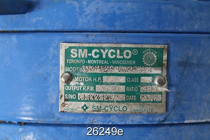 Used James Ross Limited Doctor Oscillator, With 0.5Hp Model CNVMS05-6125DBY, 493/1 Ratio #26249