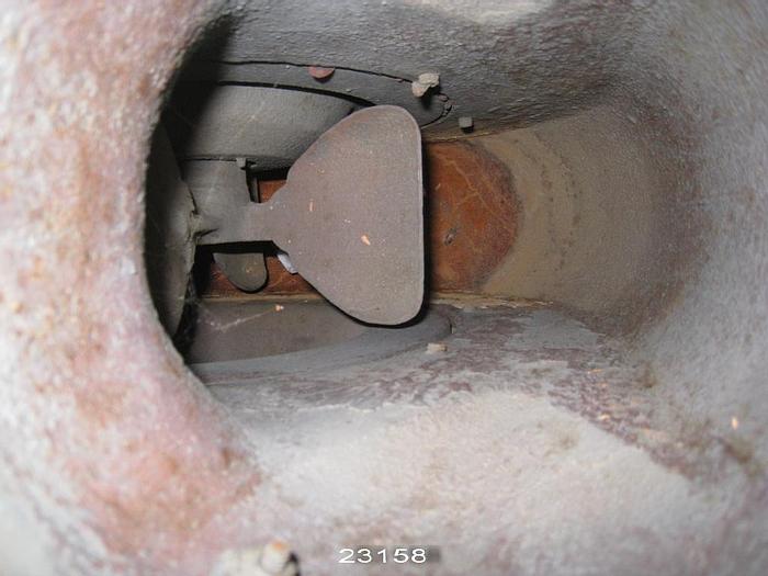 Used Clarage C1 Trim Blower, 5 H.P., 230/460V, 3490 Rpm. Steel. Clarage Fan #23158