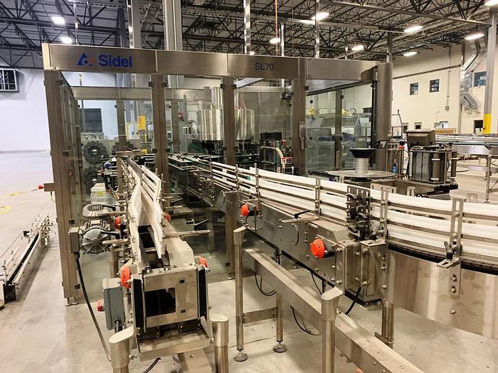 Unused Labeler, Sidel, Mdl SL70, Wrap Around, Glue System A #C743903