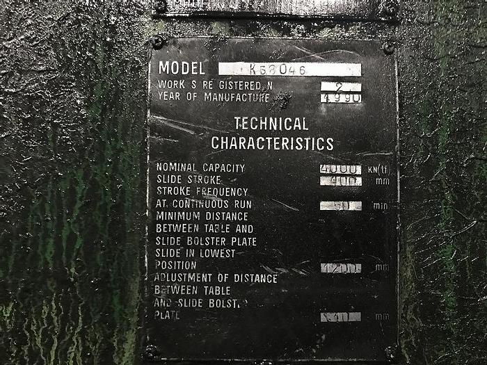 Used Press Hot Forging KB8046