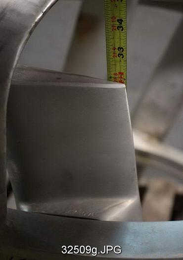 Unused Bird 50B Pressure Screen Multi Foil Rotor #32509