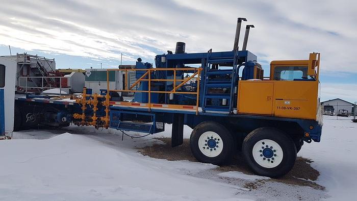 Used 1975 IDECO 4 Axle Carrier Style Oilfield Pump / Kill Truck