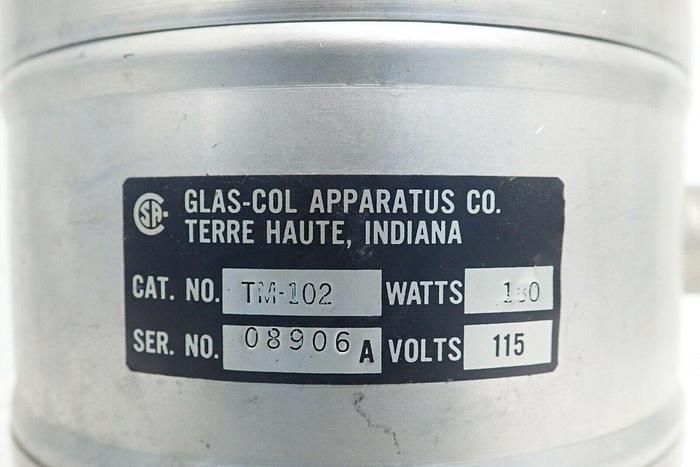Used Glas-Col Apparatus TM-102 Heating Mantle