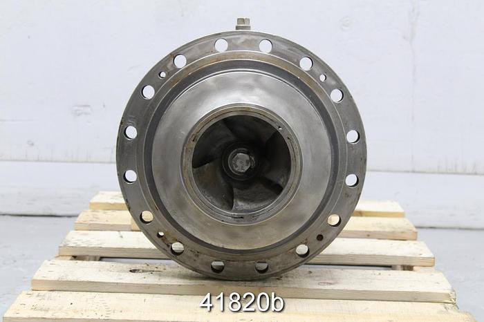 Used Goulds 3700M Pump Power End, Stainleess Steel 5-Vane 11.25" Impeller #41820