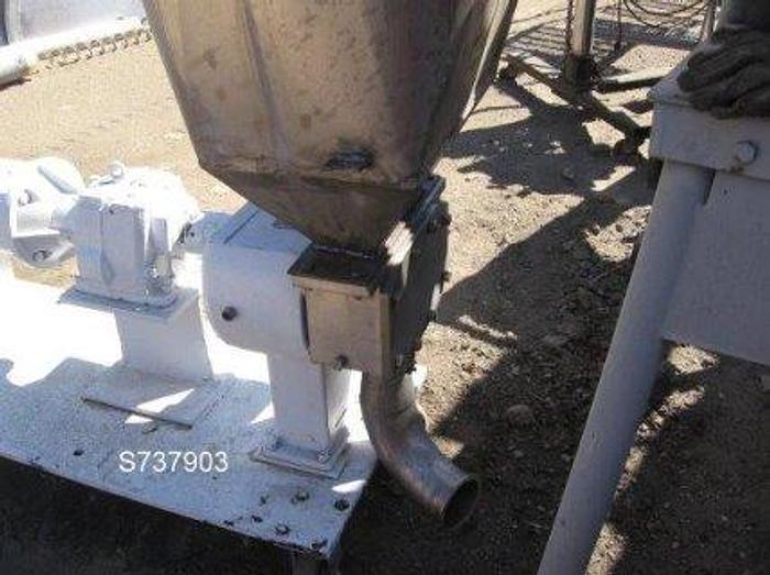 Used Pump, Positive, APV/Crepaco, Stainless Steel, 5 HP, 3.5" #S737903