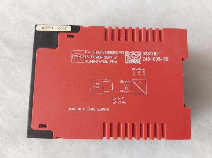 Alimentatore, 9381/10-246-035-50, Eex, R. Stahl, nuovo