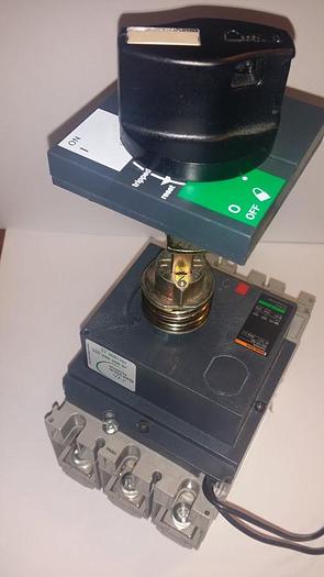 Gebraucht Elektrical Circuit breaker, Hauptschalter NS100-160-250 N/ H/ NA, Merlin Gerin