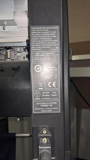 Used 2012 Graphtec FC8600-130