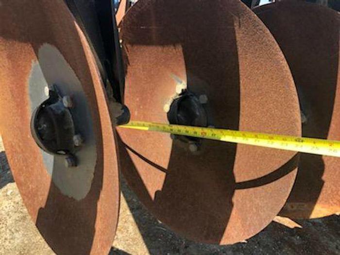 Used Blu-Jet Sub Tiller 4 Disk Ripper w/ 7 Shank Inline Ripper