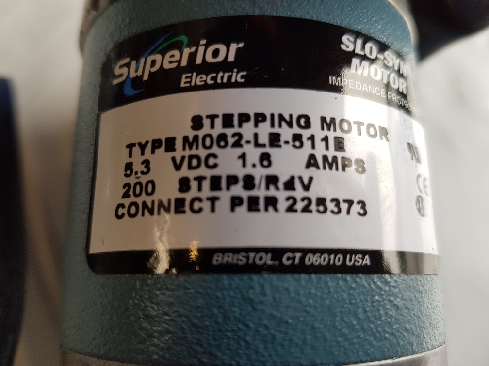Used Superior Electric M062-LE-511E Stepping Motor