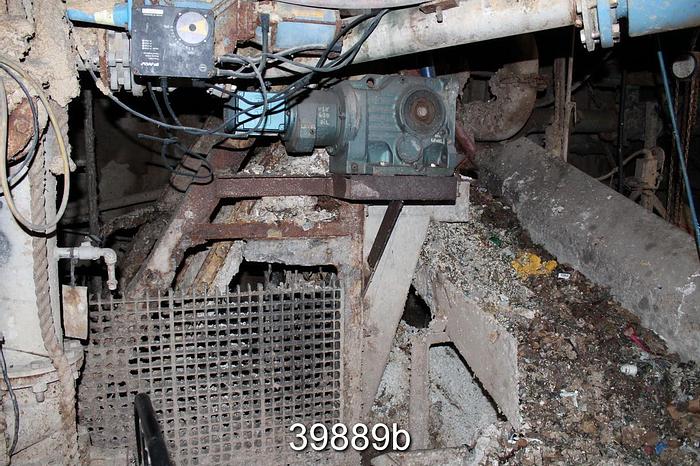 Used Grate Rake Bar Screen with Stand #39889