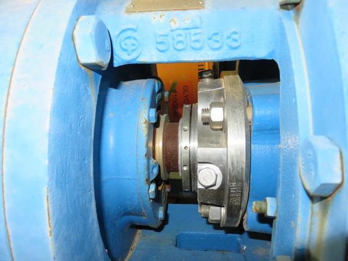 Unused Goulds Pump model 3175S i-Frame size 8×8-12 with base and motor, Unused #44666