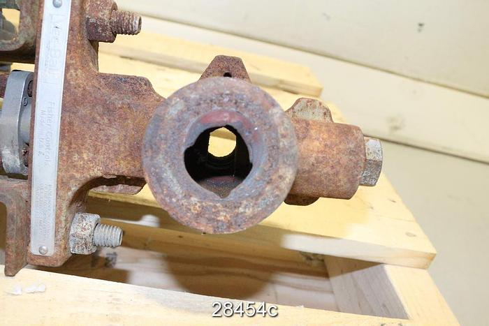 Used Fisher 1" V200 Vee-Ball Control Valve #28454