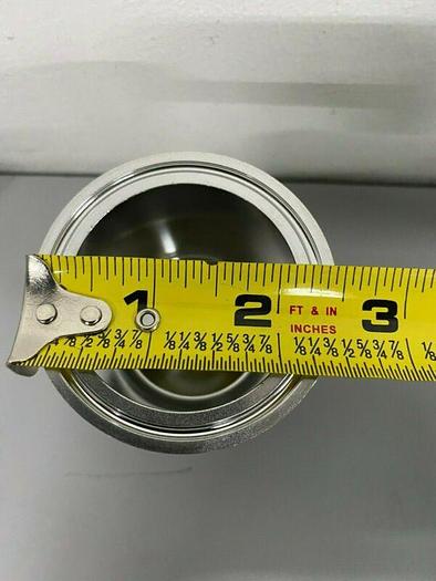Used Sartorius Stainless Steel Filter Housing Cap Part# HU10GJIX55Q0S 150 PSI @ 250F