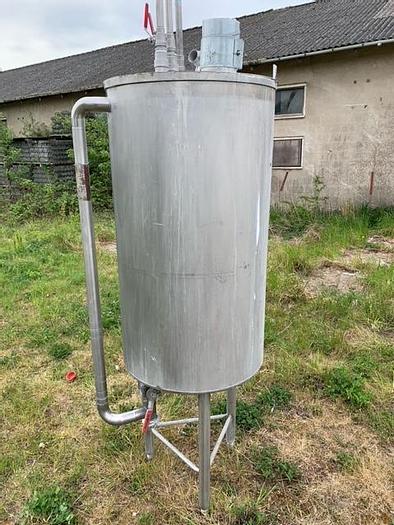 Used 400 liters rustfrie tanke cip