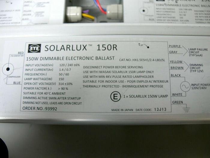 Used Lot of 35 - EYE Solarlux 150R 150W Dimmable Grow Light Electronic Ballast