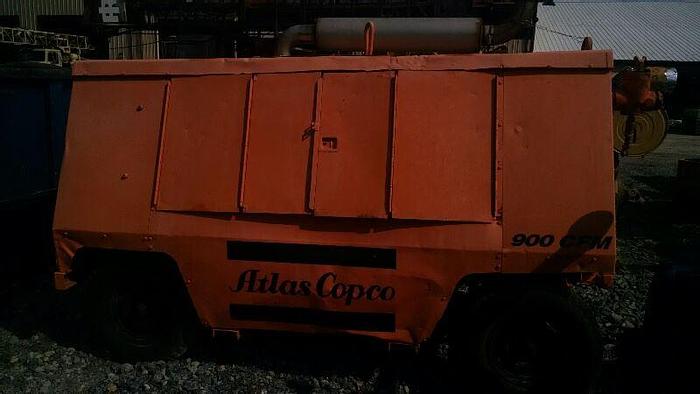 Used 1978 Atlas Copco 900 CFM / 150 PSI Air Compressor - Sold