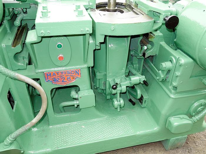 Used 6"X12" MATTISON 226 FOUR HEAD MOULDER