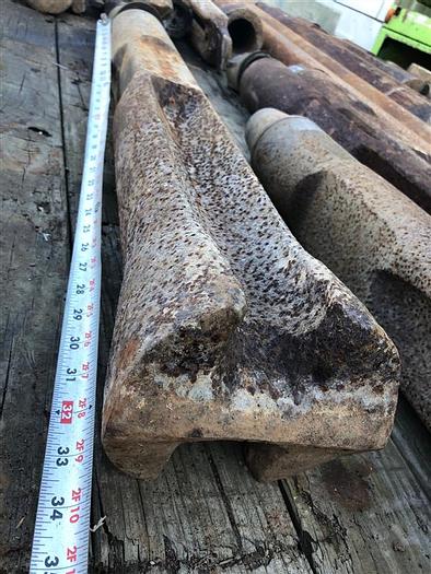 Used 6" x 33" Chisel Style Drill Bit