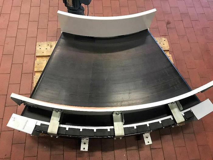Gebraucht TRANSNORM Kurvengurtförderer Transnorm 45° Rechts 1500-80