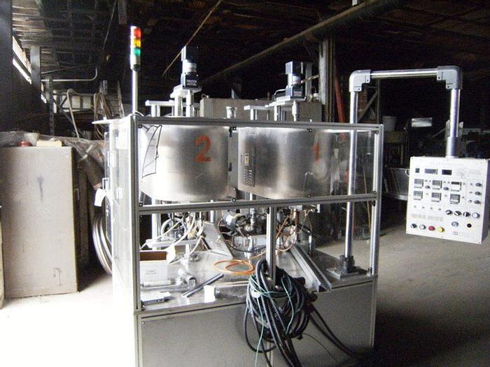 Used Tank, 10 Gallon, 316 Stainless Steel, Woojung, Jacketed, 15" x 15", #S740375