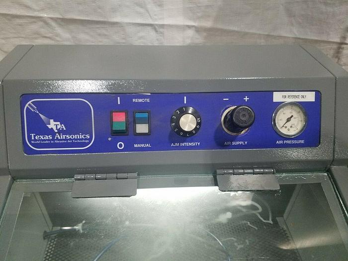 Used Texas Instruments Abrasive Jet Micro Blast Precision Blast Blasting with cyclone