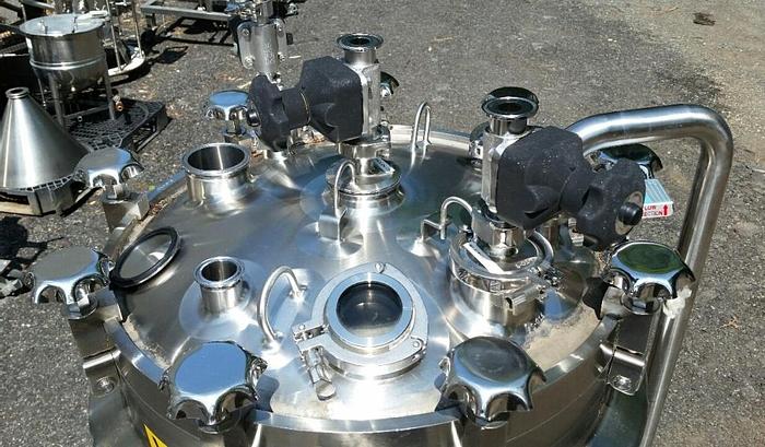 Used 60 GALLON FELDMEIER REACTOR BODY – SANITARY S/S – 45/FV – 90 PSI JACKET