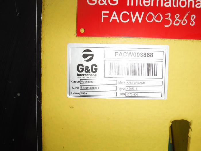D'occasion Cirkelzaag Kaltenbach HDM911