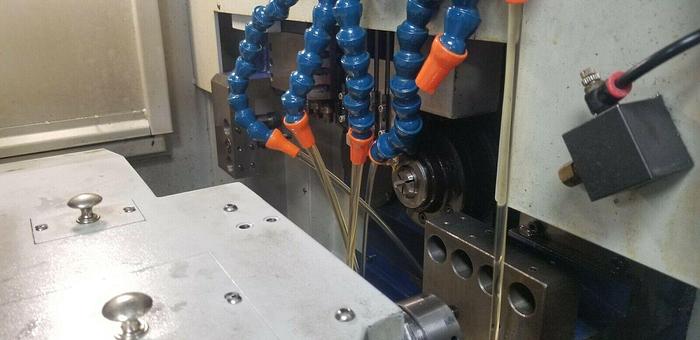 Used 2004 HANWHA SL20H Swiss Lathe