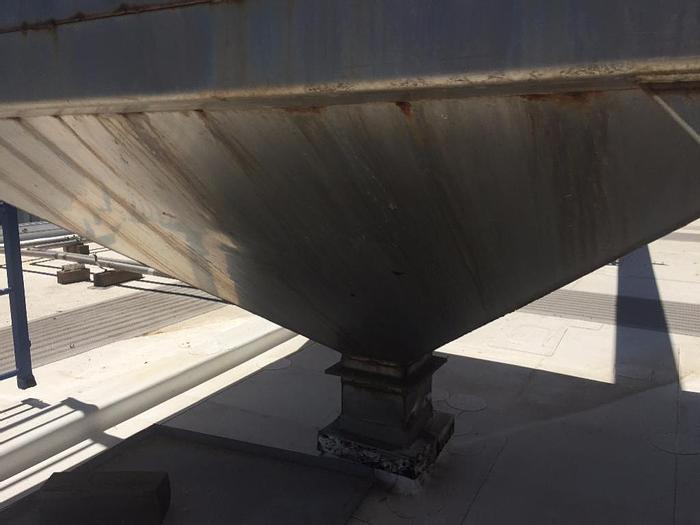 Used Bin, 400 CF, S/st, 7' X 7' x 9', S/st, Surge Bin (2) #S741113