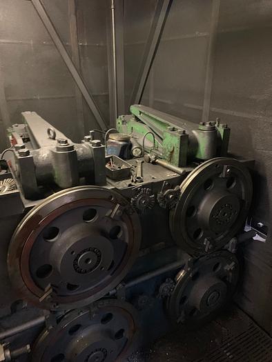 Used NATIONAL MODEL 204XL LONG STROKE 4 DIE PROGRESSIVE HEADER LINE